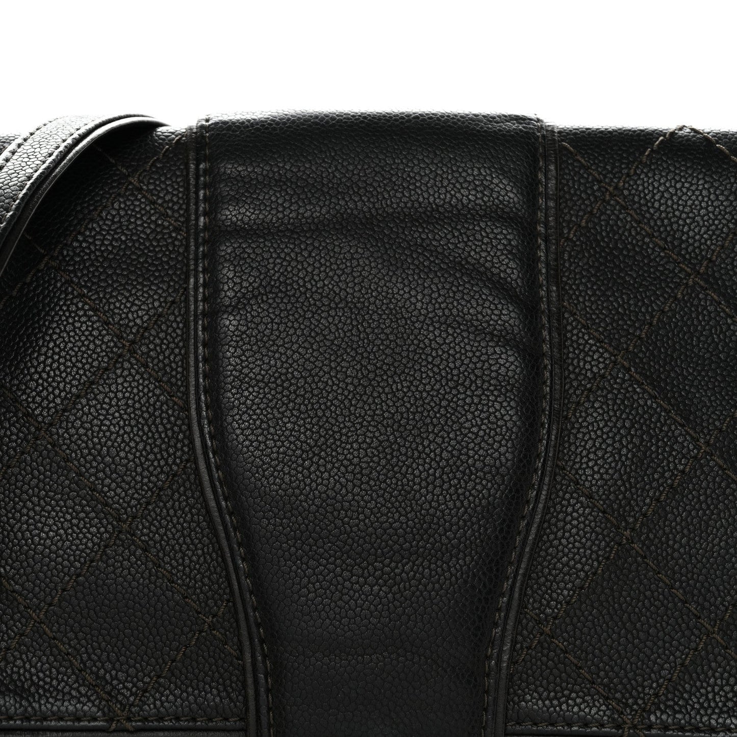 Caviar Aged Calfskin Medium Bubble Graphic Messenger Bag Grey