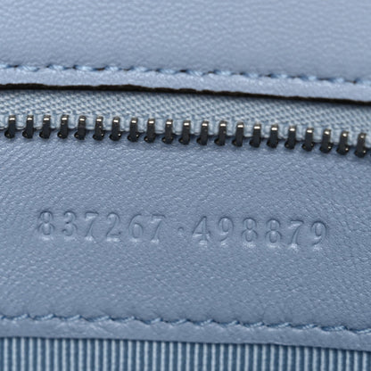 Lambskin Matelasse Medium GG Marmont Shoulder Bag  Light Blue