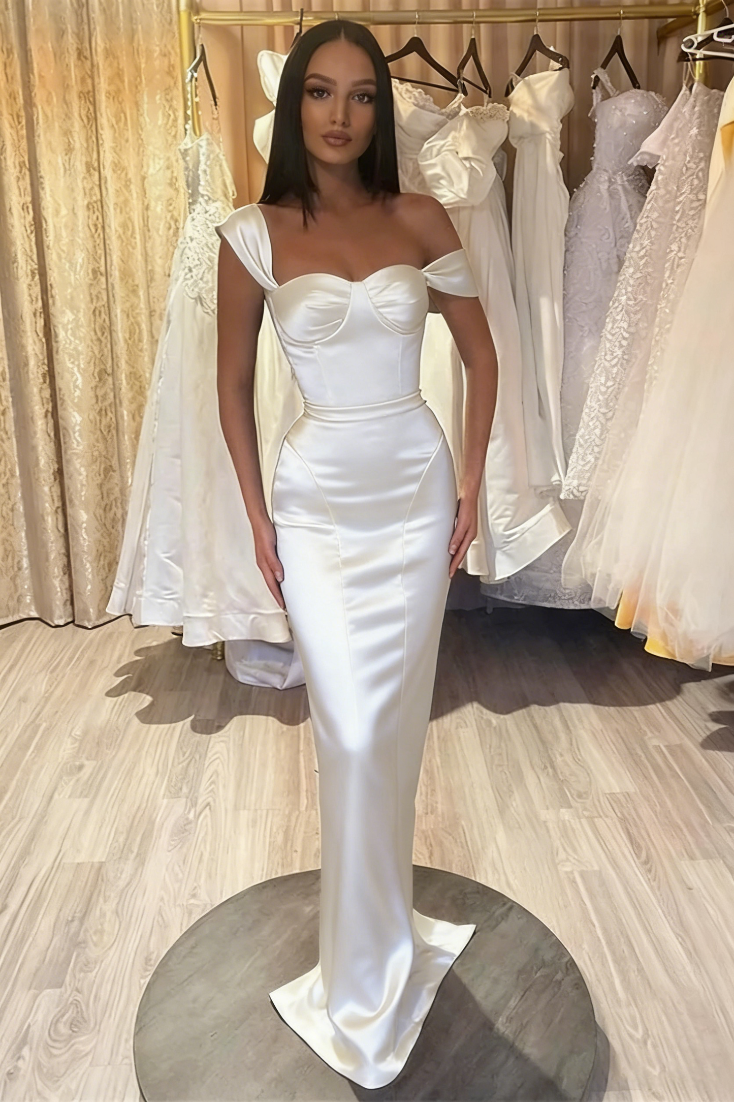 Amazing Royal Blue Mermaid Evening Dress Simple