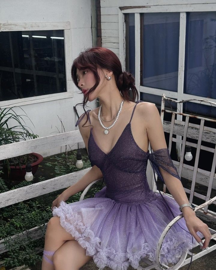 Cute Pink Ombre A Line Spaghetti Strap Sequin Tulle Short Homecoming Dress SH5011