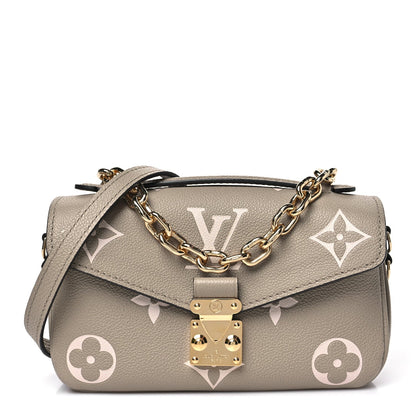 Empreinte Monogram Giant Pochette Metis East West Tourterelle Creme