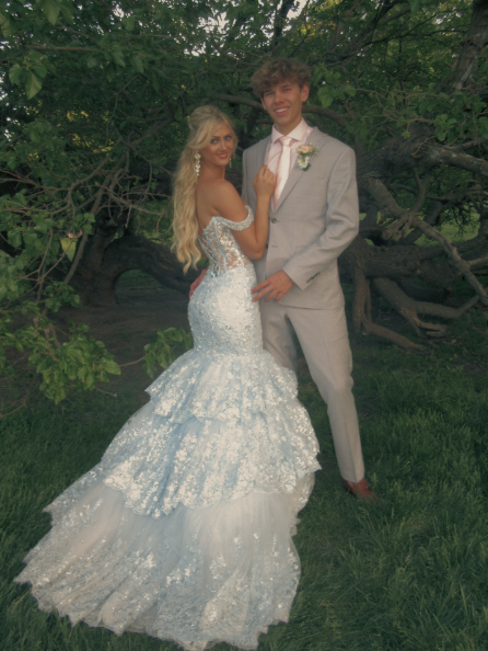 Charming Off The Shoulder Blue Tulle Lace Appliques Layered Mermaid Party Dress Long Evening Gown D1870