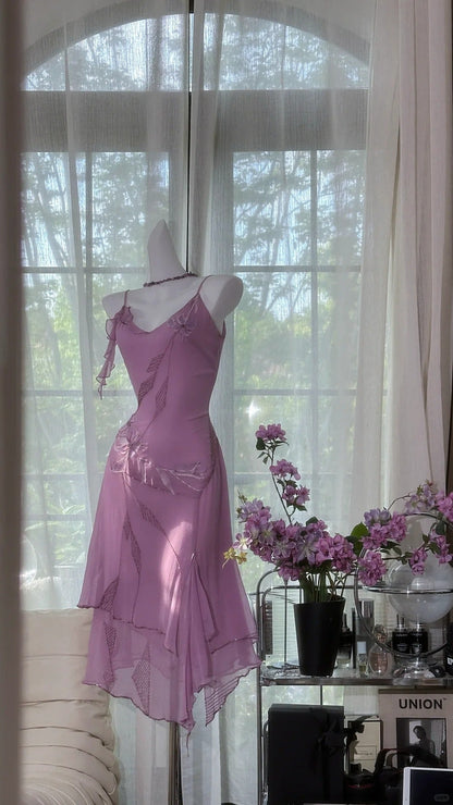 Charming Homecoming Dress Spaghetti Strap Beading Dress Back to School Outfits Party Dress  D6413