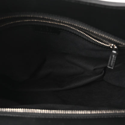 Calfskin Petite GG Medium Tote Bag Black