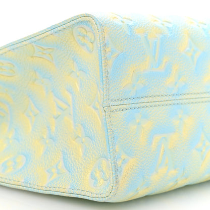 Empreinte Monogram Summer Stardust Onthego PM  Water Green