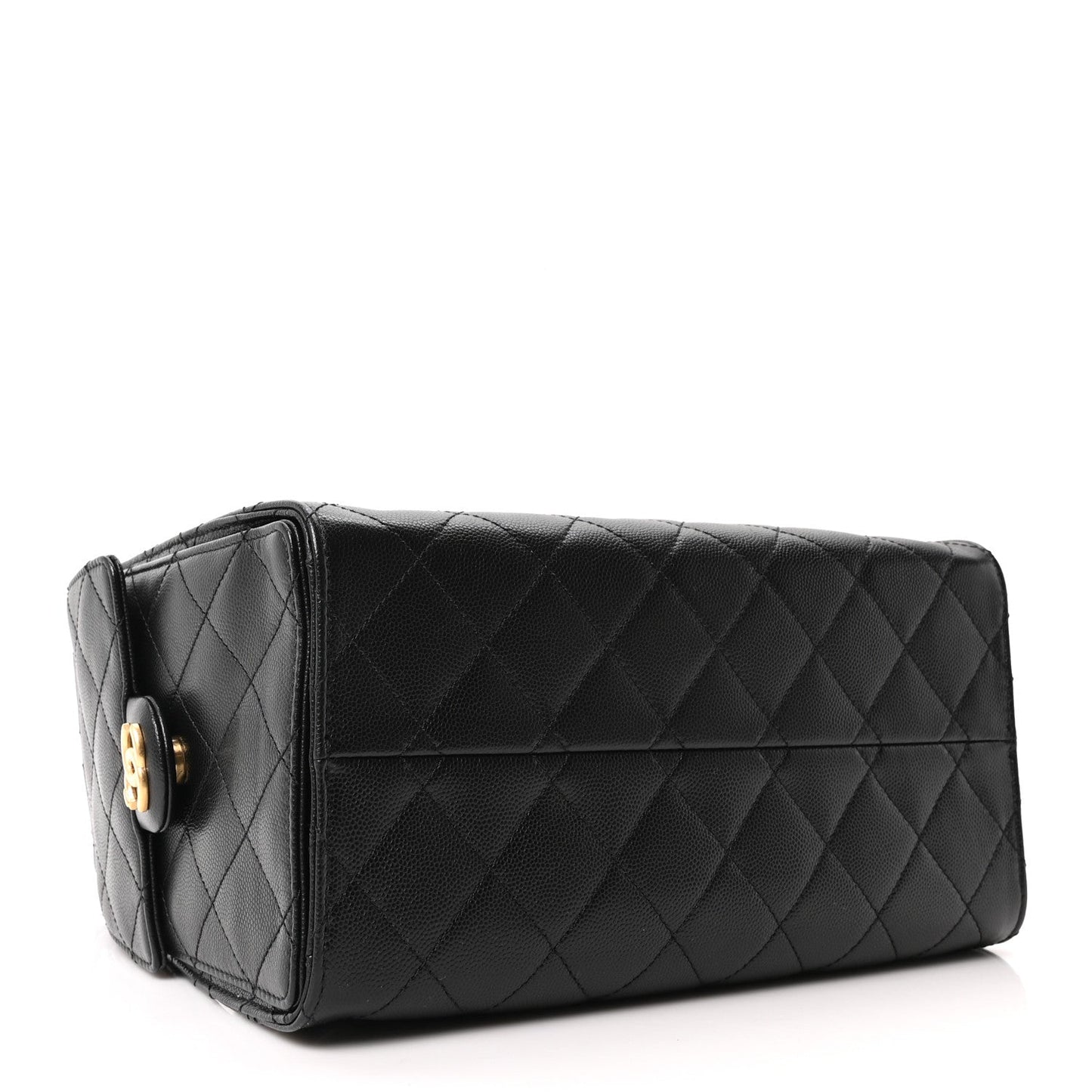 Caviar Quilted Small Chanel 25 Handbag Black