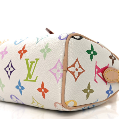 LV X TM Monogram Multicolor Nano Speedy White