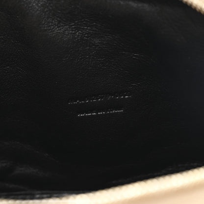 Grain De Poudre Matelasse Monogram Mini Lou Camera Bag Dark Beige