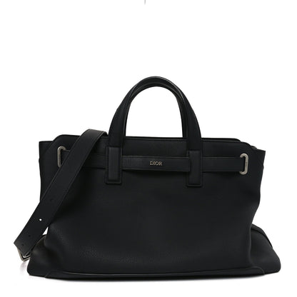 Icons Calfskin Medium Normandie Tote Black