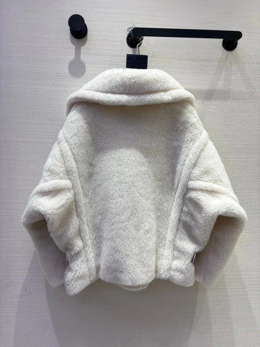 MAX MARA 25S SHORT TEDDY JACKET 115