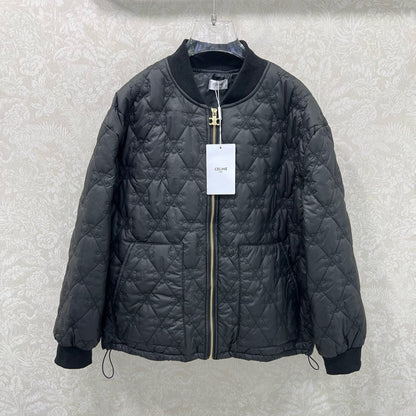 Celine 25 Jacket Black Polyester 302872