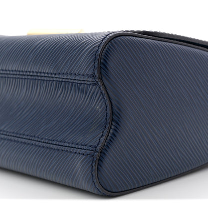 Epi Twist Shoulder Bag MM Indigo