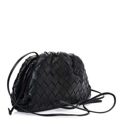 Nappa Intrecciato The Mini Pouch Black