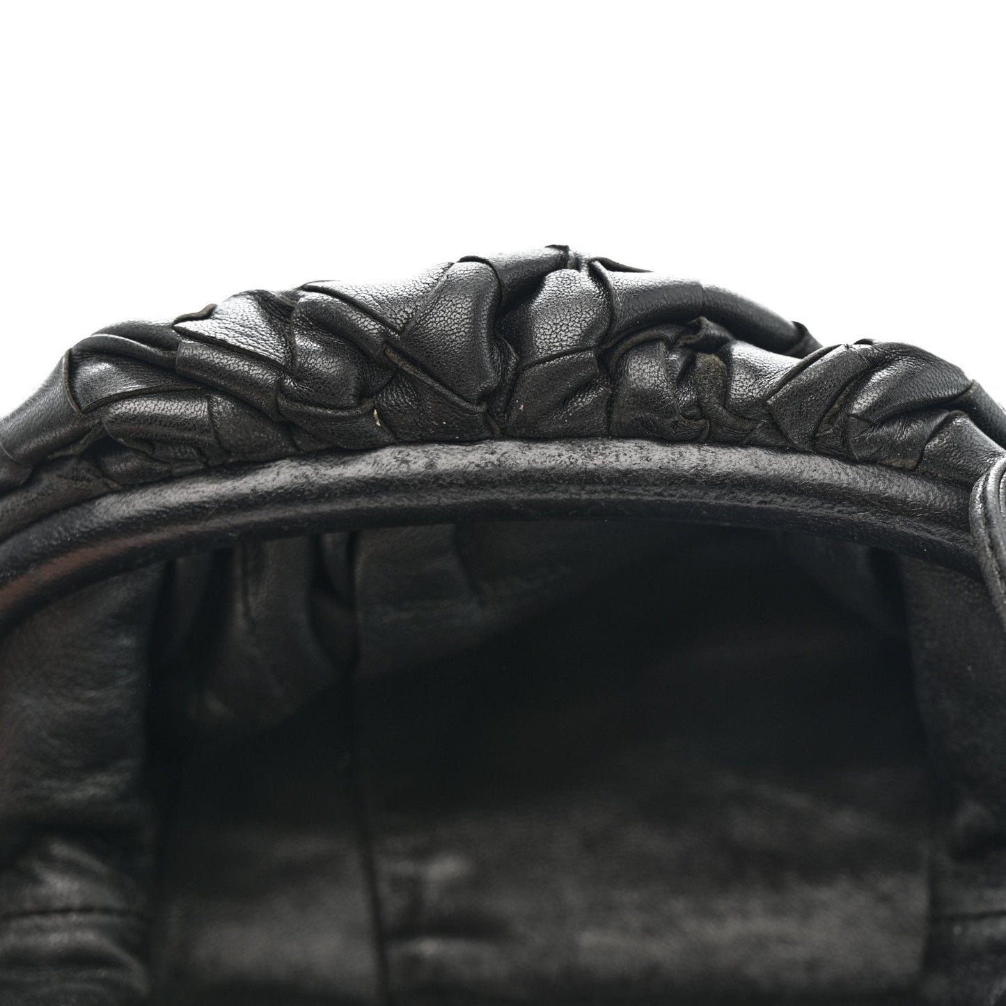Nappa Intrecciato The Mini Pouch Black