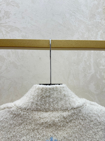 Dior 2025 Jacket White mix Colors Wool