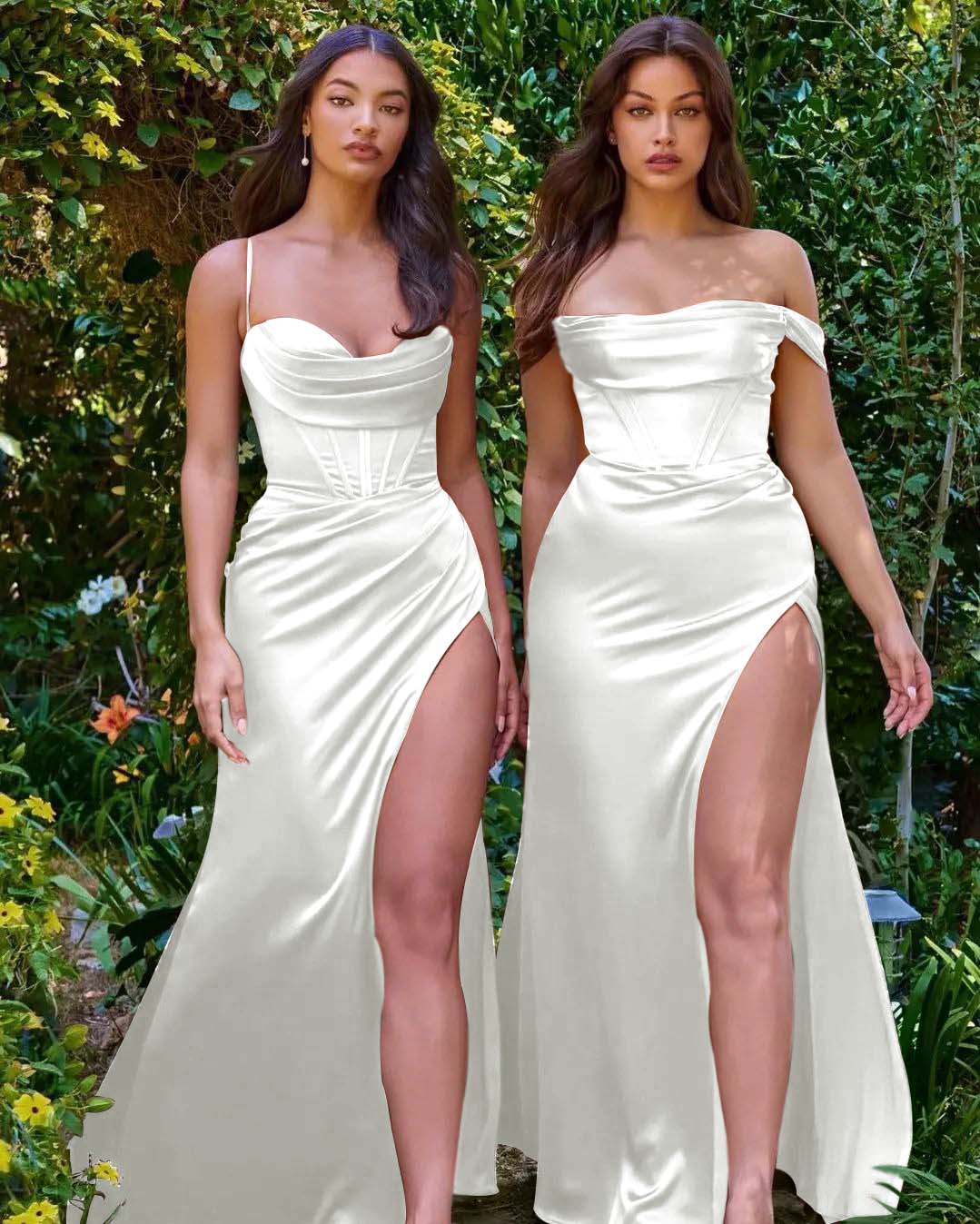 Stunning Slim Sleeveless Prom Dress With Split