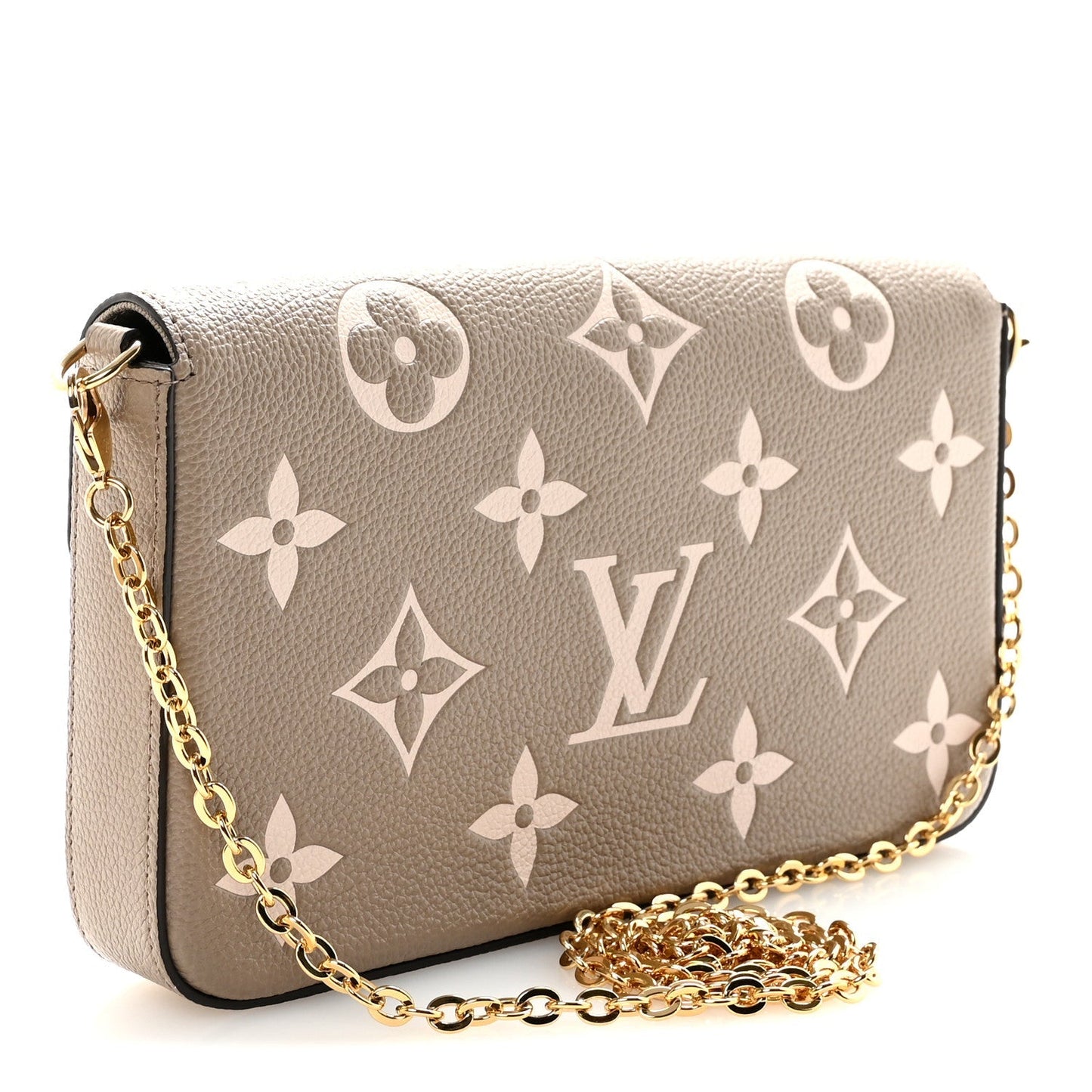 Empreinte Monogram Giant Felicie Pochette Tourterelle Creme