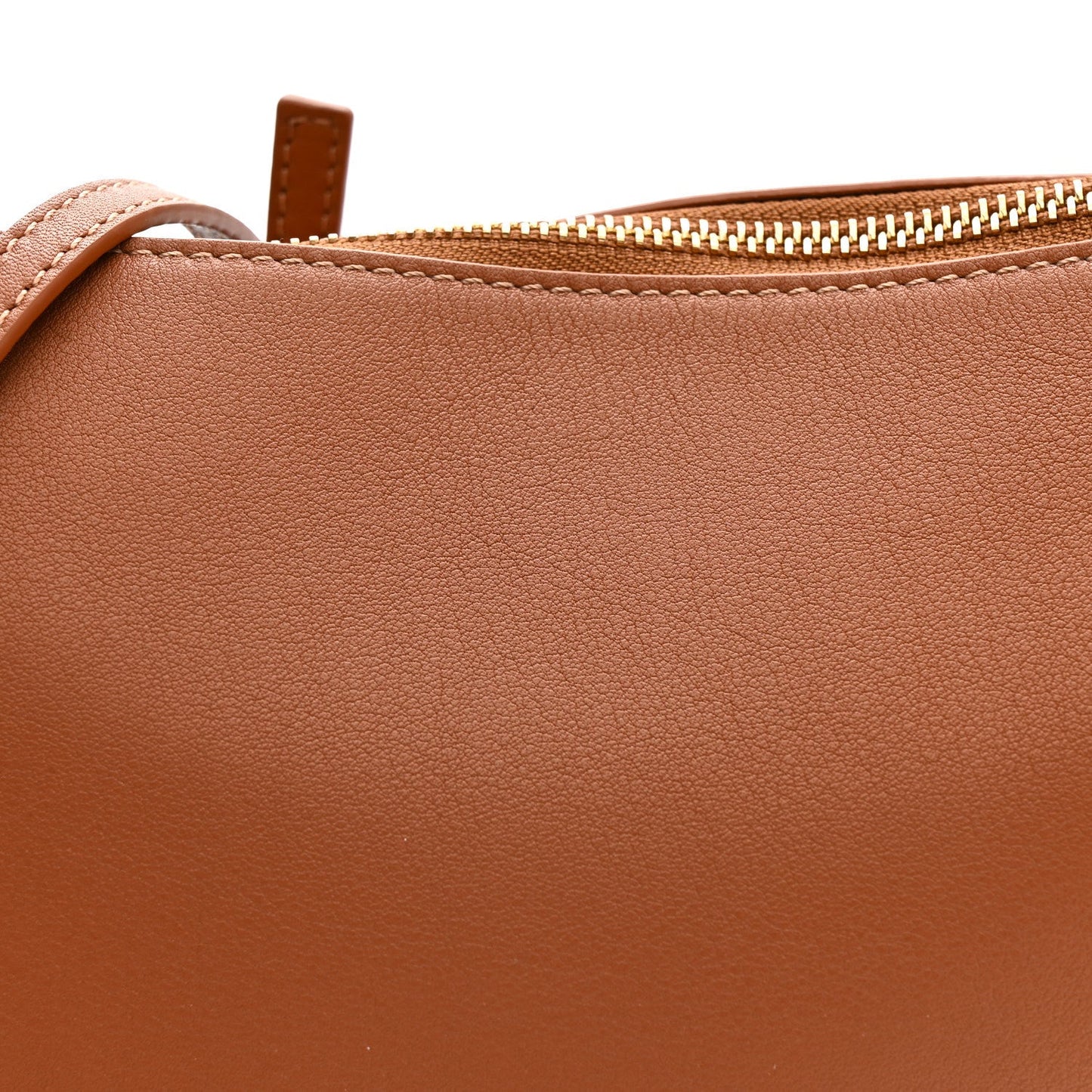 Calfskin Mini Hammock Hobo Tan