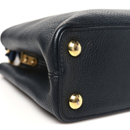 Taurillon Capucines BB Black Grey Blue