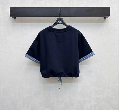 MIU 25S PLAID SET IN COTTON 264589