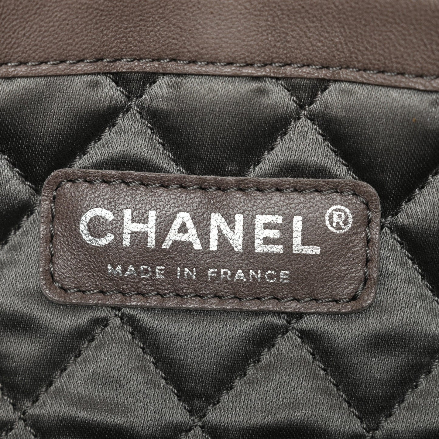 Distressed Metallic Lambskin Quilted Le Marais Ligne Flap Gold