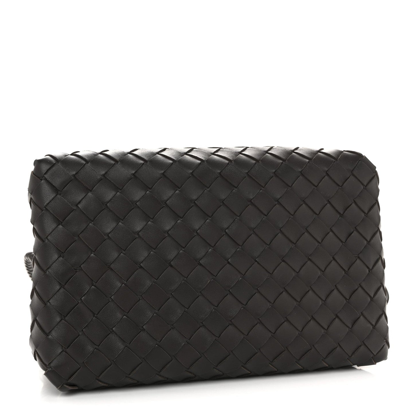 Nappa Intrecciato Small Parachute Shoulder Bag Fondant