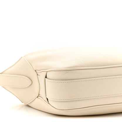 Supple Calfskin Medium Romy Shoulder Bag Rice