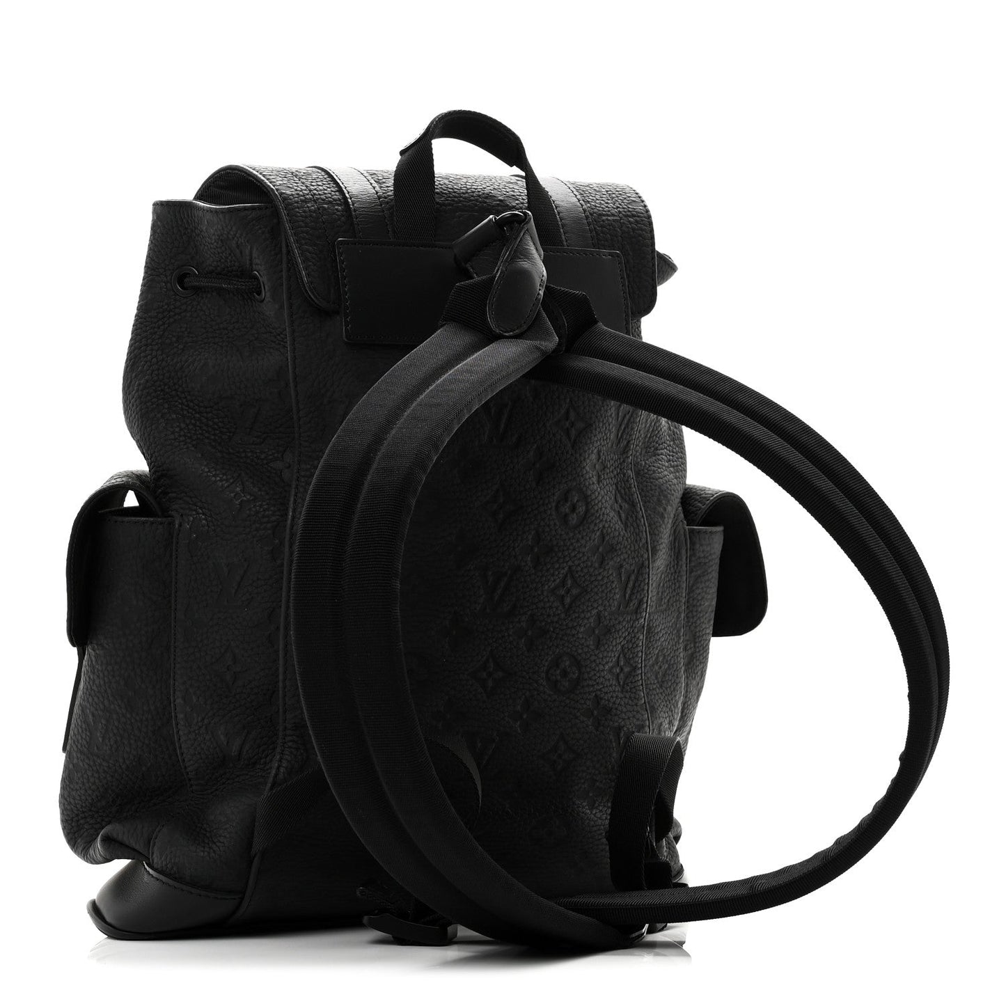 Taurillon Monogram Christopher PM Backpack Black