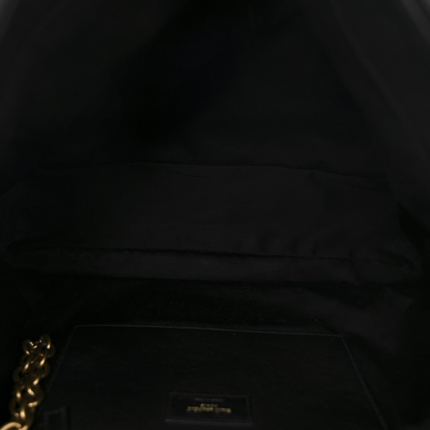 Lambskin Matelasse Monogram Large Jamie 4.3 Black