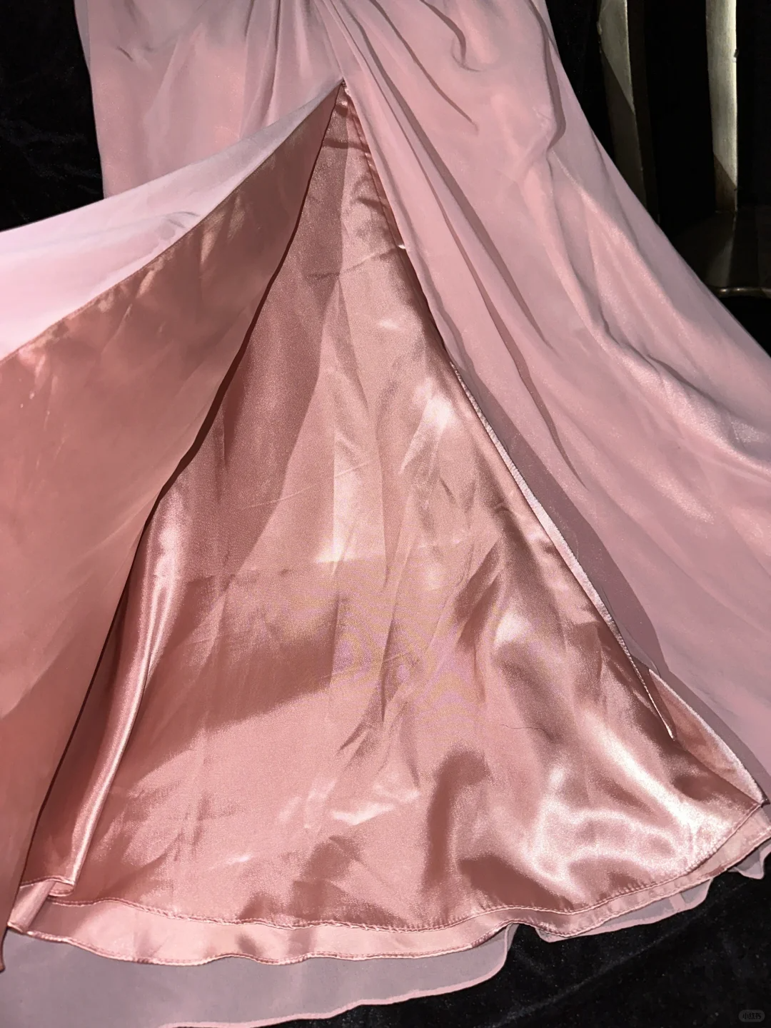 Pink Mermaid Sweetheart Neck Appliques Chiffon Satin Long Prom Dress Party Dress SH3069