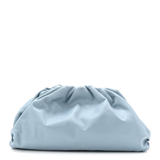 Smooth Butter Calf The Pouch Oversized Clutch Ice