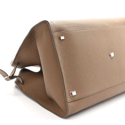 Matte Grained Calfskin Soft Margaux 17 Chevre