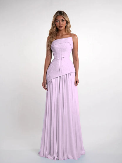 Charming Blue Straight Across Sleeveless Sequins Pleated Evening Dress