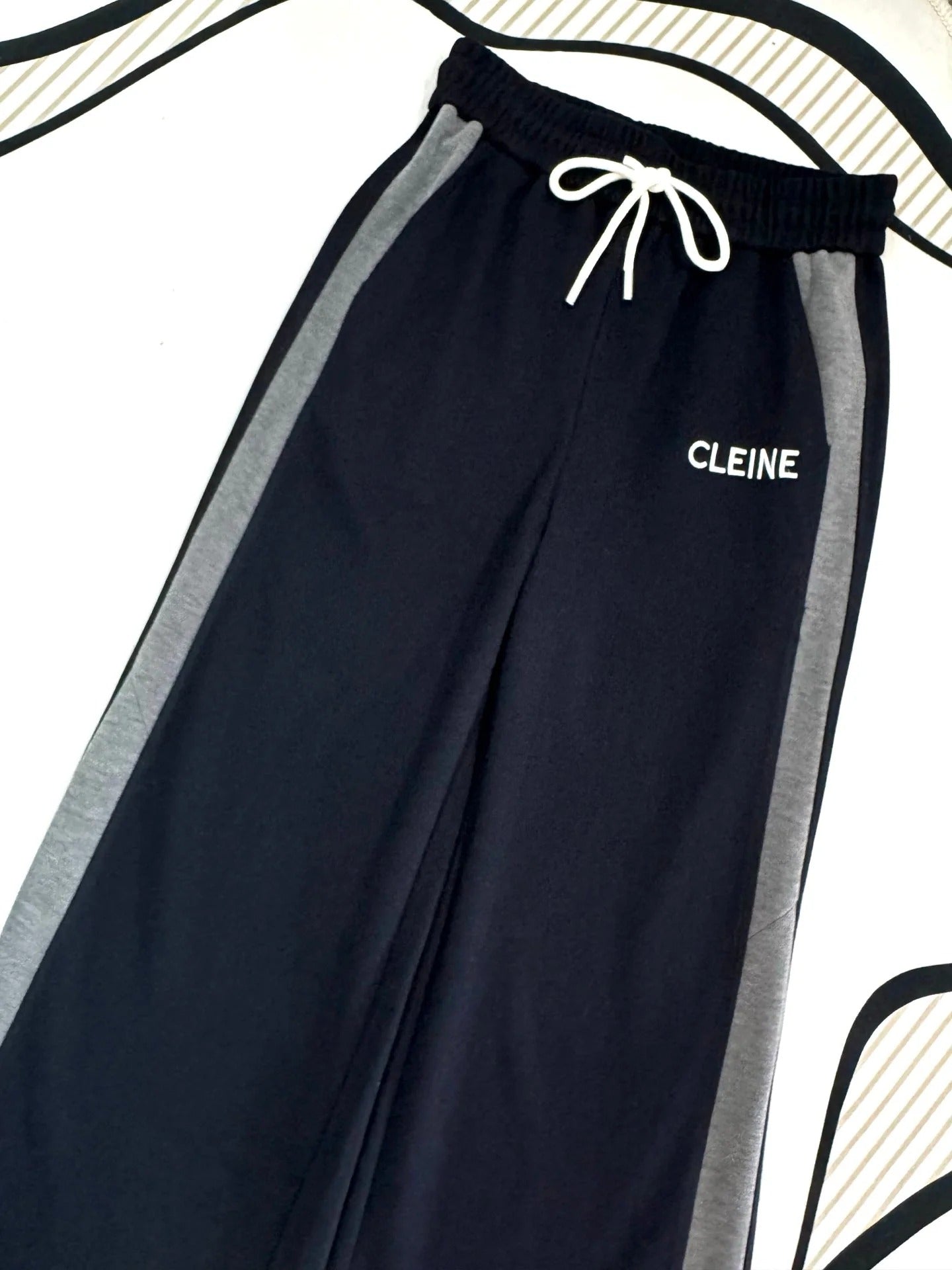 CELINE 25S WIDE-LEG WOOL PANTS