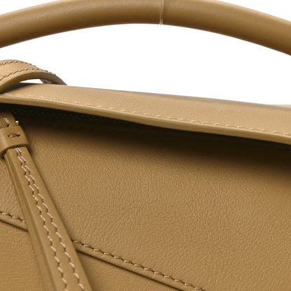 Calfskin Mini Puzzle Edge Bag Sahara