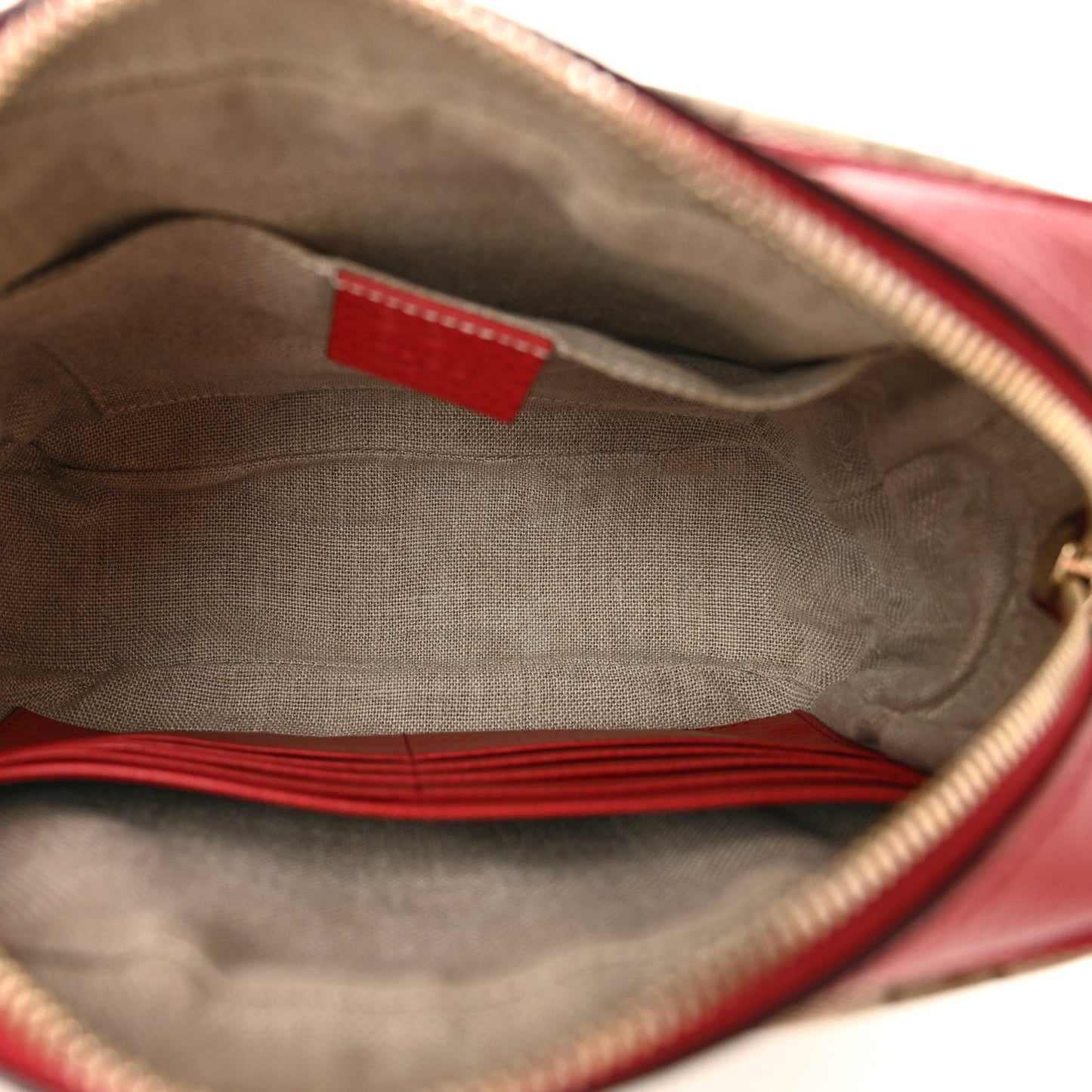 Monogram Mini Bree Messenger Bag Red