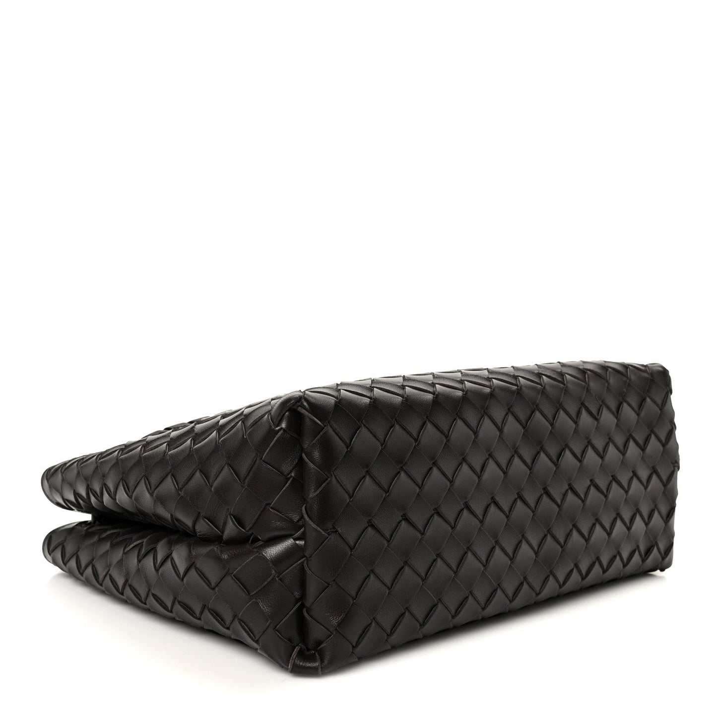 Nappa Intrecciato Medium Andiamo Shoulder Bag Fondant