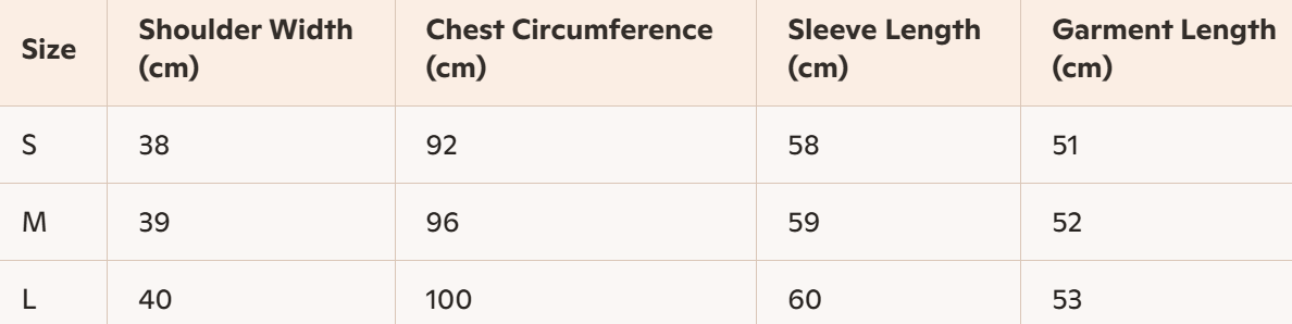 CD 25 Round Neck Jacket Beige Cotton Nylon Acrylic
