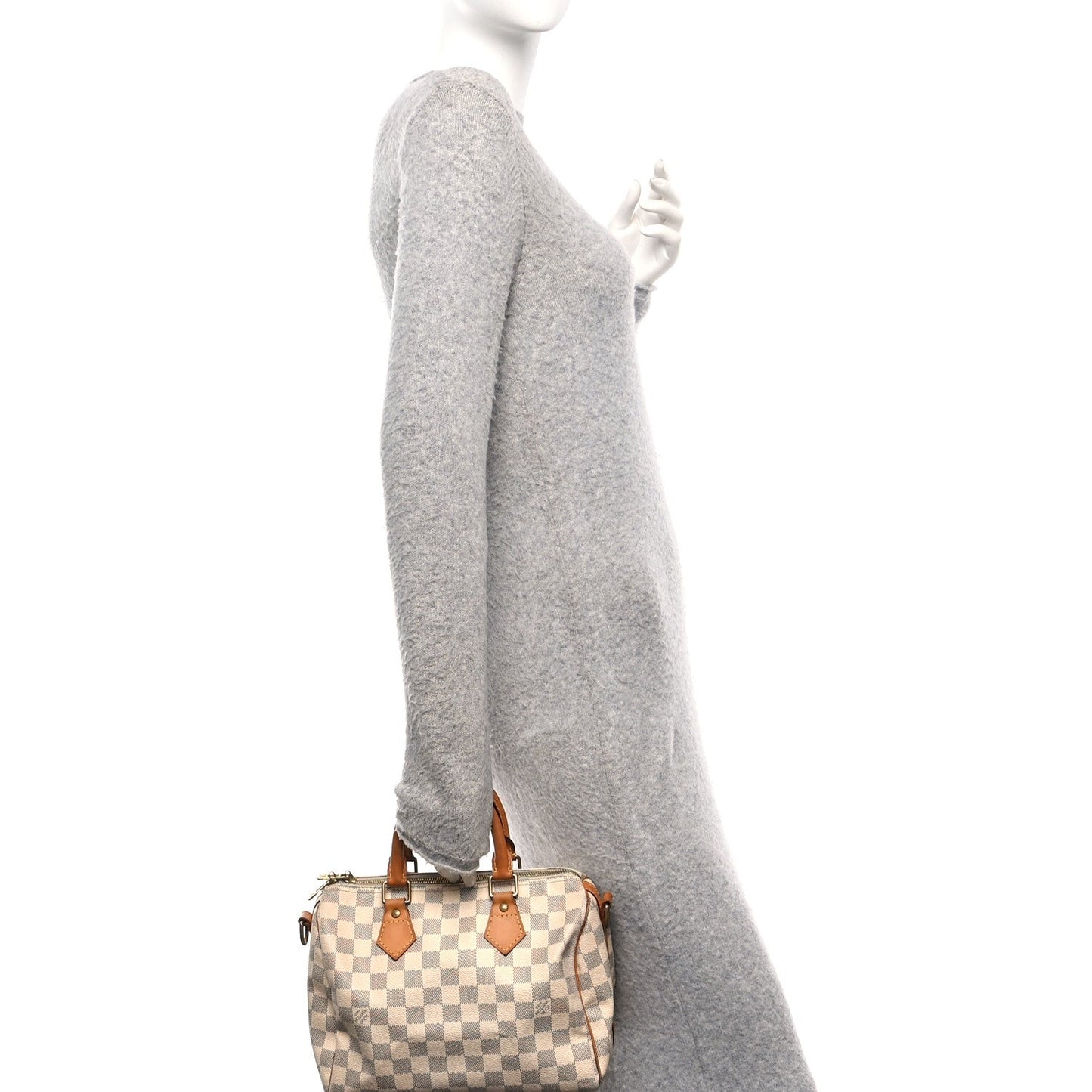 Damier Azur Speedy Bandouliere 25