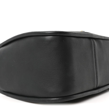 Soft Calfskin Darling Shoulder Bag Black
