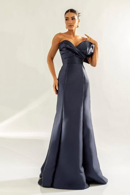 One Shoulder Long Prom Dress