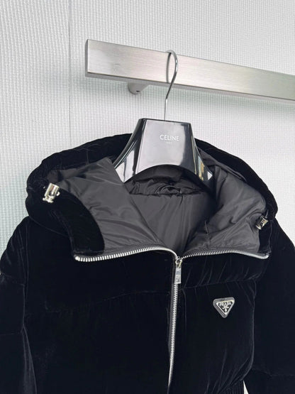PRADA 25S VELVET JACKET 497