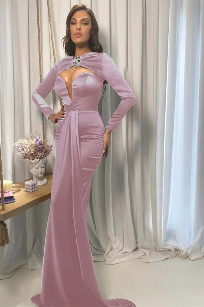 Sweetheart Mermaid Evening Dress Court With Cap Sleeves
