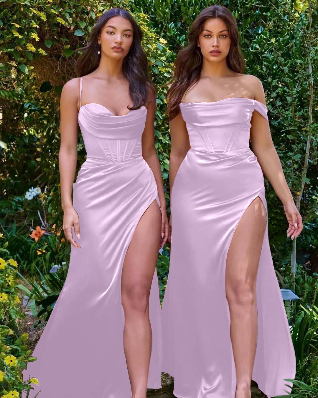 Stunning Slim Sleeveless Prom Dress With Split