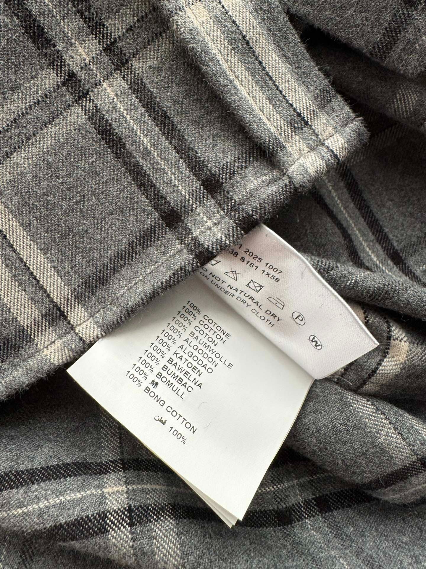 MIUMIU PLAID SHIRT STYLE 730