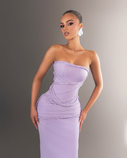 Glamorous Sleeveless Straps Mermaid Prom Dress