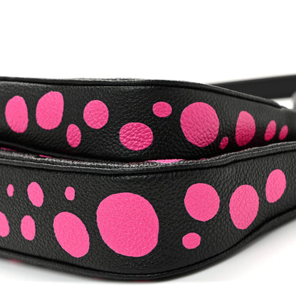 LV X YK Empreinte Multi Pochette Accessories Black Fuchsia