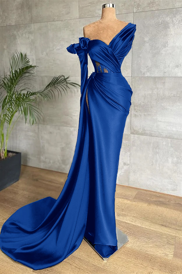 Black Long Sleeves Prom Dress