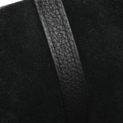 Taurillon Clemence Picotin Lock 22 MM Black