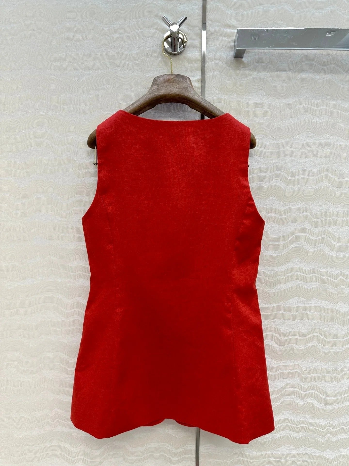 LP SLEEVELESS LINEN BLAZER 272246